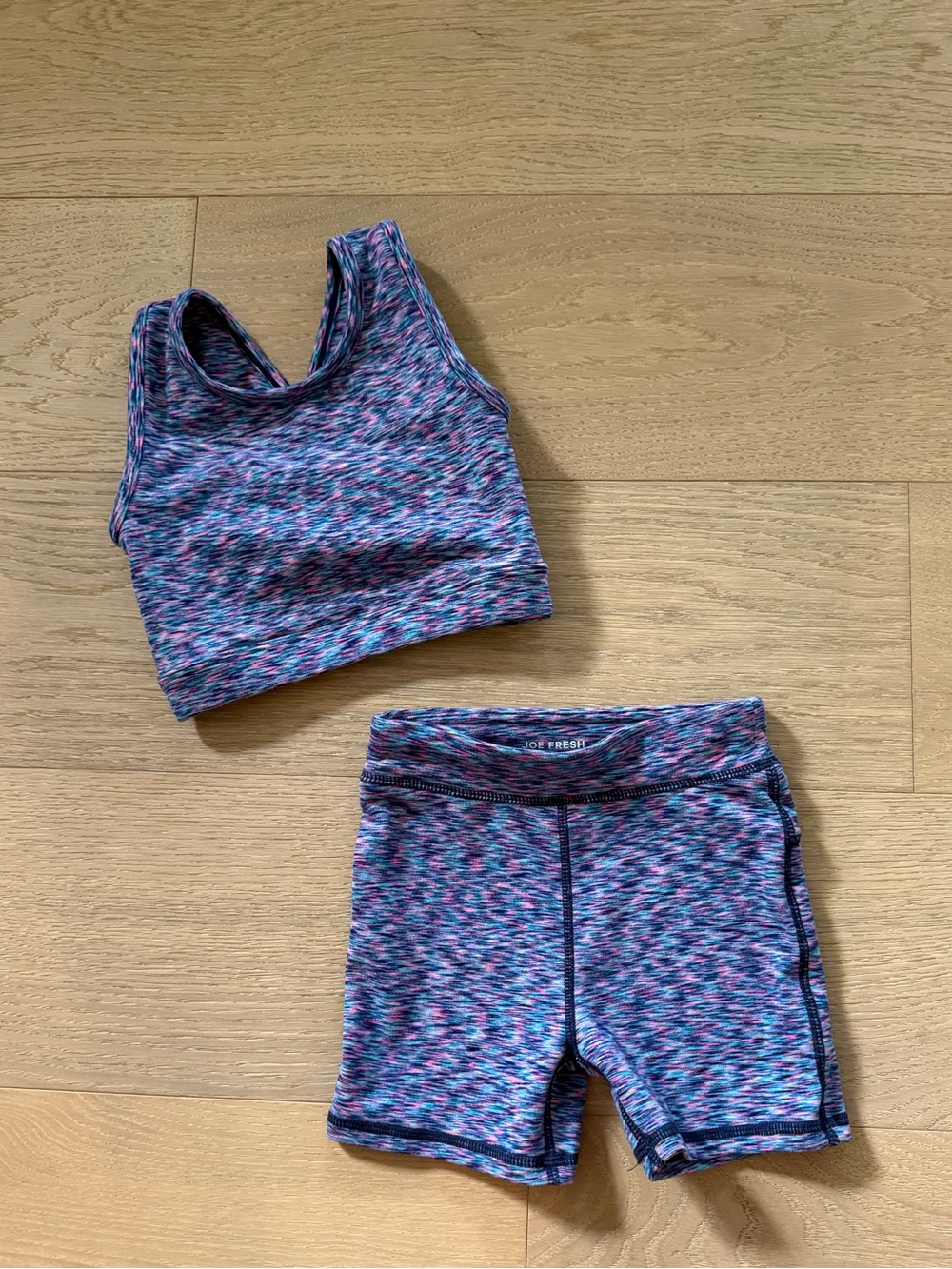 Old Navy Active Crop Top and Shorts Set